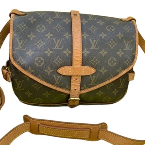 Authentic Louis Vuitton Samur 35 Double Saddle Bag Messenger Unisex Excellent - Picture 2 of 14